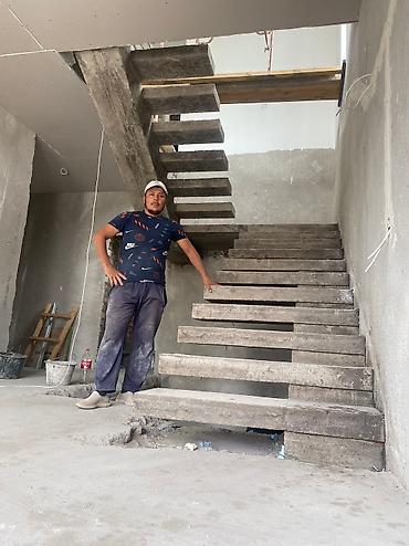 Бетонные лестницы: Изготовление на бетонный лестница любое сложная чертежная киргизстан — 12