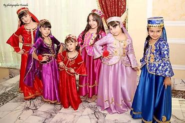 baş ortusu: Prokata🛑🛑🛑🛑 Uşaq milli geyimləri – qızlar üçün tam dəst - Dizayn — 2