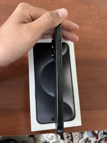 honor x8c: IPhone 15 Pro Max, Б/у, 256 ГБ, Blue Titanium, 85 % — 6