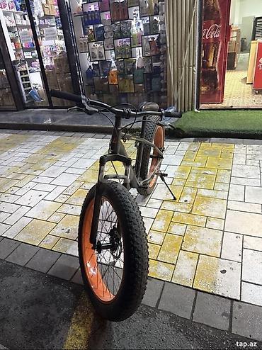 velosiped enduro: Fatbike velosiped - Çərçivə: möhkəm polad/alüminium tipli hardtail - — 3