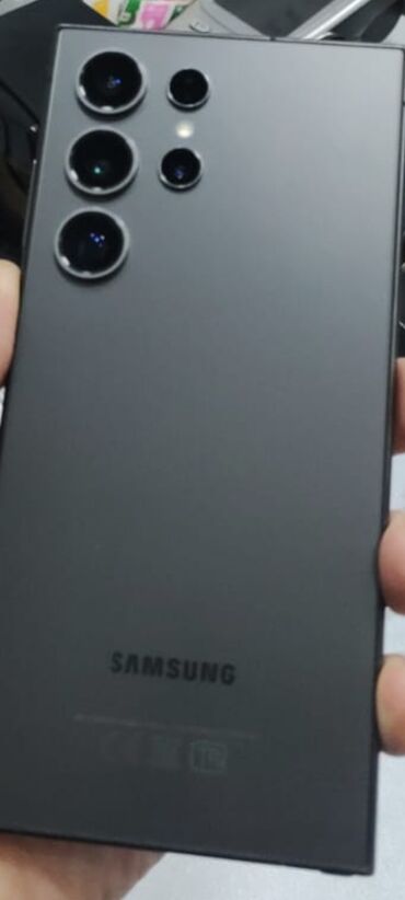 s24 qiymeti: Samsung Galaxy S24 Ultra, 256 GB, rəng - Qara