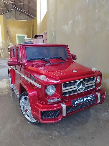 chevrolet oyuncaq maşınlar: Uşaq üçün elektrikli minik maşını – Mercedes-Benz G-Class (AMG stili) — 1