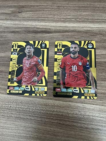 Məhsul: Panini “Golden Baller” kolleksiya kartları (2 ədəd) Təsvir: -