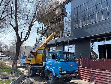 строительный лифт: Автокран Кран Като Стрела 21 м 5 тонн Услуги крана Манипулятор — 5