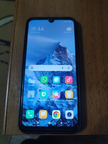 нод бук: Xiaomi, Redmi Note 7, Б/у, 128 ГБ, цвет - Синий, 2 SIM