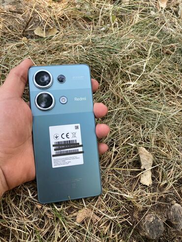 kompyuter alışı: Redmi Note 13 Pro, 256 ГБ, цвет - Зеленый, Отпечаток пальца