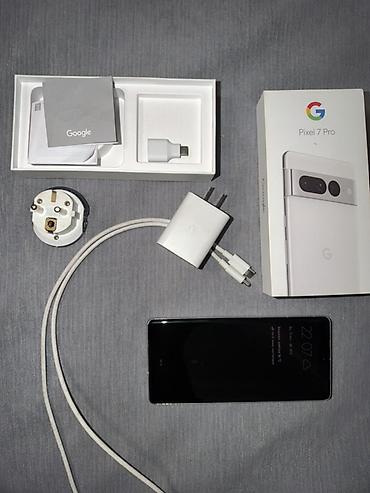 Google: Google Pixel 7 Pro, Б/у, 256 ГБ, цвет - Белый, eSIM — 3