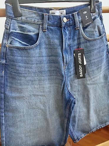 baletanke devojcice: NOVE džins bermude (baggy jorts) New Yorker, vel M, 100 %pamuk, imaju — 1