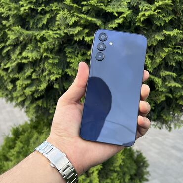 Samsung: Samsung Galaxy A15, Б/у, 128 ГБ, цвет - Синий, 2 SIM