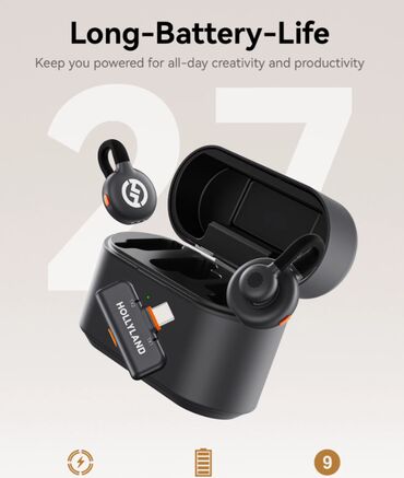 Mikrofonlar: ✅ Hollyland Lark M2S Combo Version həm telefonlar həm də kameralar — 7