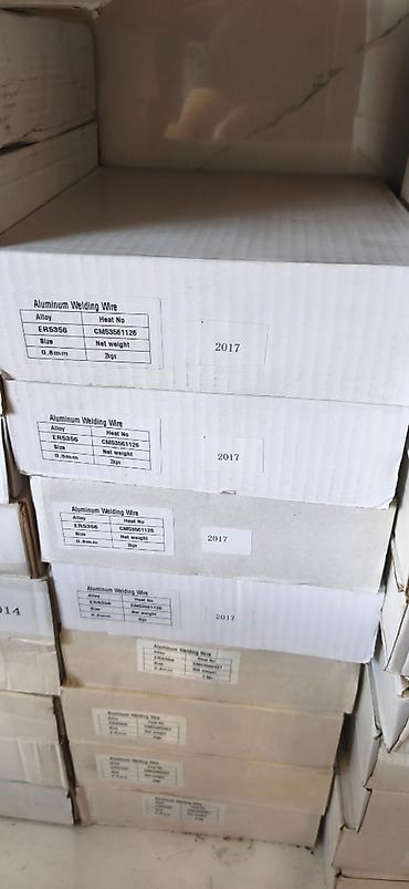 arqon aparat: Məhsul: Alüminium qaynaq məftili - Növ/Standart: ER5356 (Aluminum — 1