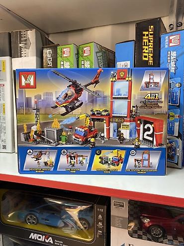 skillmax k8: Конструктор M Cities пожарной тематики, модель MG1566C. Набор — 2