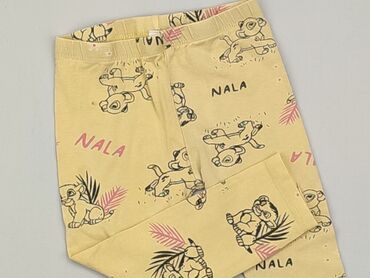 dzwony spodnie dla dziewczynki: Legginsy dziecięce, Disney, 1.5-2 lat, 92/98, stan - Dobry