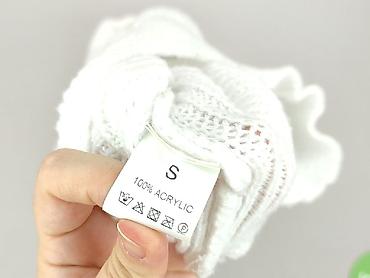 bialy sweter: Sweter damski, rozmiar S — 4