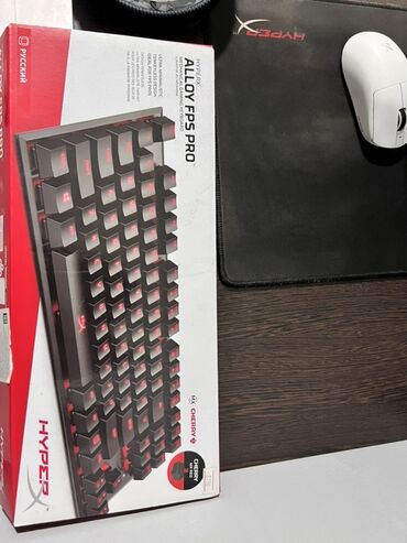 hoco колонка: Клавиатура, HyperX, Механическая, Проводное подключение, Размер: 80%