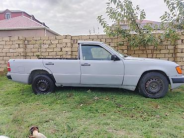 traktor təkər: Unikal layihə əsasında pikapa çevrilmiş Mercedes-Benz W124 (sedan — 2