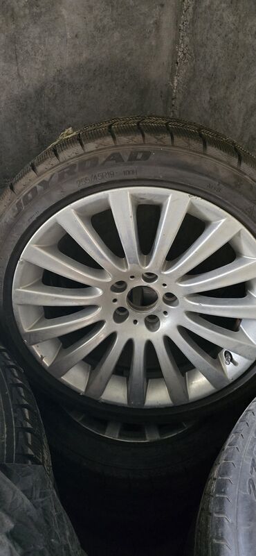 диск bmw: Дөңгөлөктөрү толук 255 / 45 / R 19, Кыш, Колдонулган, Комплект, Жеңил унаалар, Куйма, тешиктери - 5