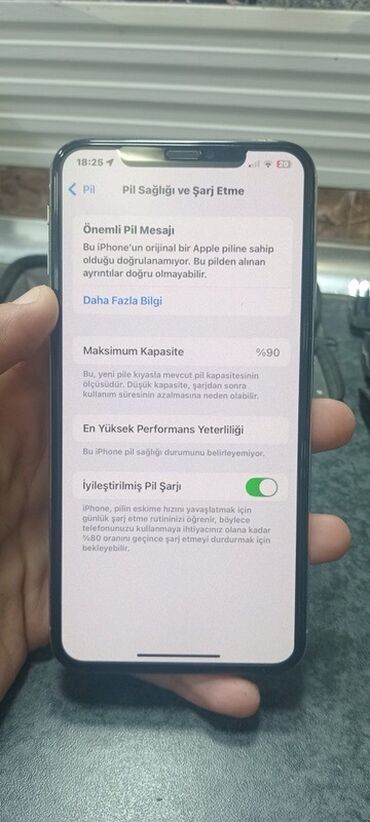 redmi note 13 pro plus ikinci el: IPhone Xs Max, 64 GB, Ağ, Face ID