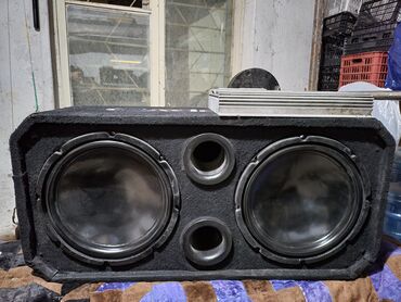 ноутбук трансформер: Продаю Сабуфер большой колонки размер 12 усилитель Alpine двух