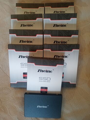Жесткие диски, переносные винчестеры: Новый SSD Zheino c3 120 gb sata 3. В коробке запечатан Моссовет. В