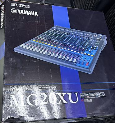 Спорт и хобби: Yamaha MG20XU – peşəkar analoq mikser - USB Audio interfeys — 2