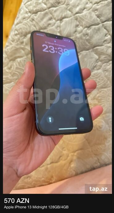 apple iphone 8: IPhone 13, 128 ГБ, Sierra Blue, Отпечаток пальца, Face ID
