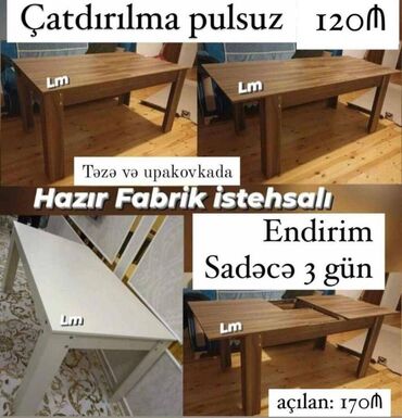 рабочий стол для дома: Fabrik istehsalı masa Şəhər daxili çatdırılma və quraşdırılma