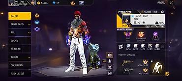 kostyum turkce: Free Fire oyun hesabı – AMZ CraZy (Svy.59) Ümumi: - Server: TUR - — 1