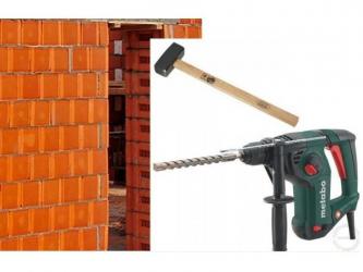 Usluge u domaćinstvu: Rušenje pregradnih zidova (siporeks/ytong blok,giter blok,gipsane i