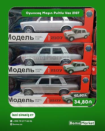 avtovaz oyuncaq treyler: Oyuncaq maşın pultlu Vaz 2107 modeli təqdim olunur. Model 1:12 — 1