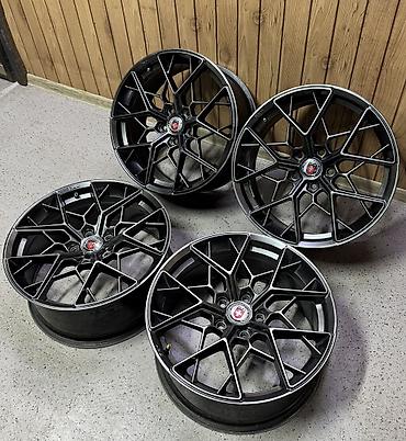 Диски: Литые Диски R 18 Комплект, отверстий - 5, Б/у — 10