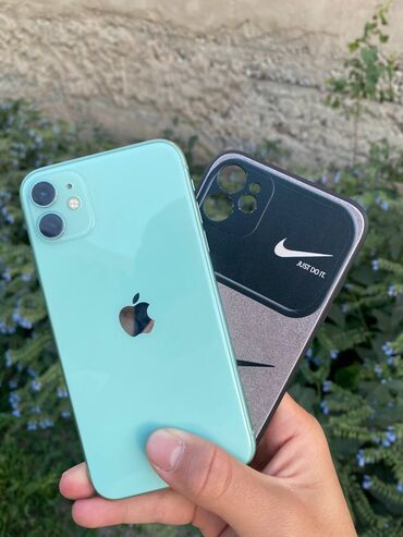 спортивный наушник: IPhone 11, Новый, 128 ГБ, Зеленый, Наушники, Зарядное устройство, Защитное стекло, 79 %