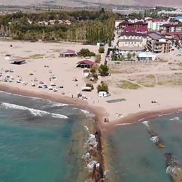 2 8: Гостевой дом на Иссык-Куле, Кыргызское взморье, Бостери, 6 мест, Посуточно — 5