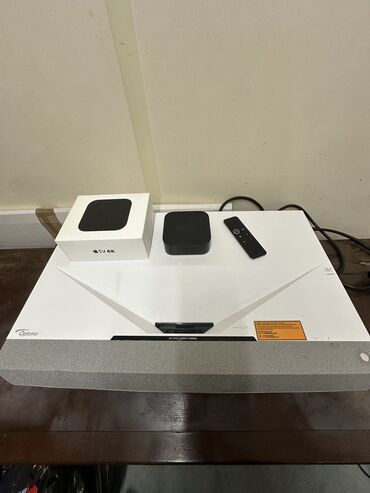 проектор из китая: 4К проектор OPTOMA CinemaX D2 в комплекте вместе Apple TV 4K 64GB,это