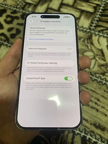 ıphone 9: IPhone 14 Pro Max, Ağ, Barmaq izi, Face ID, Sənədlərlə — 7