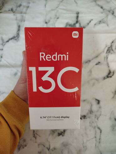 телефоны талас: Redmi, Redmi 13C, Жаңы, 256 ГБ, 2 SIM