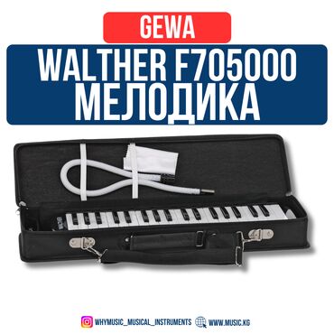 Пианино: Мелодика Gewa Walther F705000 🔹 Основные характеристики: 37 клавиш