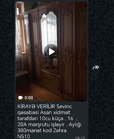 Uzunmüddətli kirayə mənzillər: Gence kiraye evler.her qiymete — 2