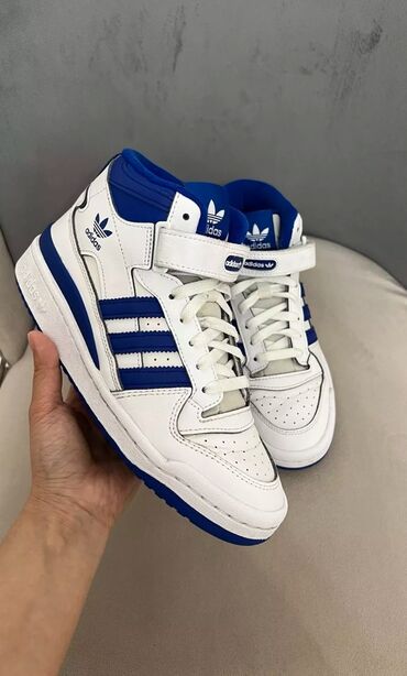 Детская обувь: Оригинальные Adidas Forum Mid, из Америки. 37р Цены и все детали на