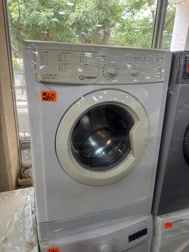 Soyuducu Paltaryuyan televizor vitrinlerin satış mərkəzi: Paltaryuyan maşın Indesit, 6 kq, İşlənmiş, Avtomat, Qurutma var, Kredit var, Ödənişli çatdırılma
