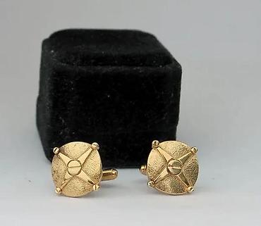 Ostali nakit: Vintage gospodske manžetne, Midcentury Modern. Vintage iz 1950-ih — 1