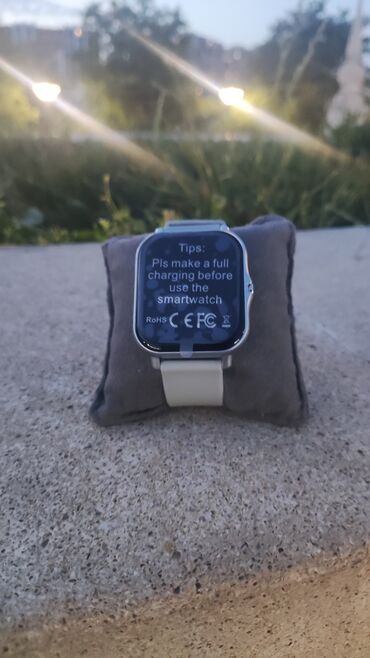 Smart saatlar: Yeni, Smart saat, Xiaomi, Sensor ekran, rəng - Qara