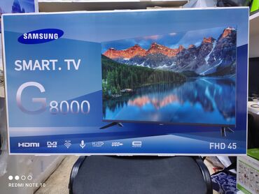 телевизоры с интернетом в бишкеке: Телевизоры Samsung Smart Android 45 дюймовый 110 см диагональ с