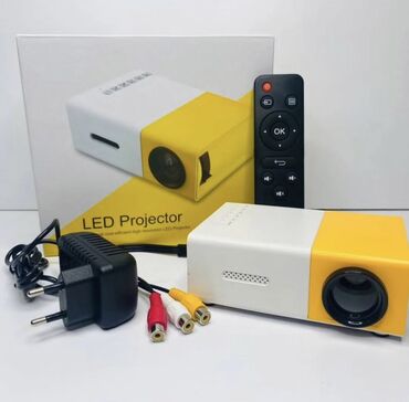 проекторы epson: Проектор YG-300 Разрешение 1080р • в подарок: -штатив (15-20см)