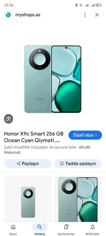telefon satilir: Honor