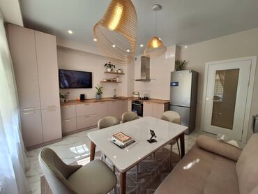 квартира в ала тоо: 2 комнаты, 72 м², Элитка, 7 этаж, Евроремонт