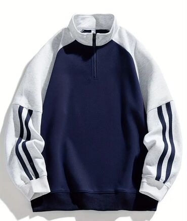 детские футболки в полоску: Unisex yarım zamok sweatshirt ❗️geyinilmeyib balaca geldiyi uçun at lalafo.az детские футболки в полоску: Unisex yarım zamok sweatshirt ❗️geyinilmeyib balaca geldiyi uçun
