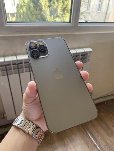 простые телефоны: IPhone 12 Pro Max, Колдонулган, 128 ГБ, 87 %