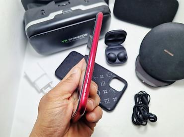 Apple iPhone: IPhone 11, Б/у, 64 ГБ, Красный, Наушники, 91 % — 8