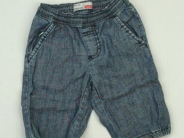 it moda kurtki: Denim pants, Name it, 0-3 months, condition - Good